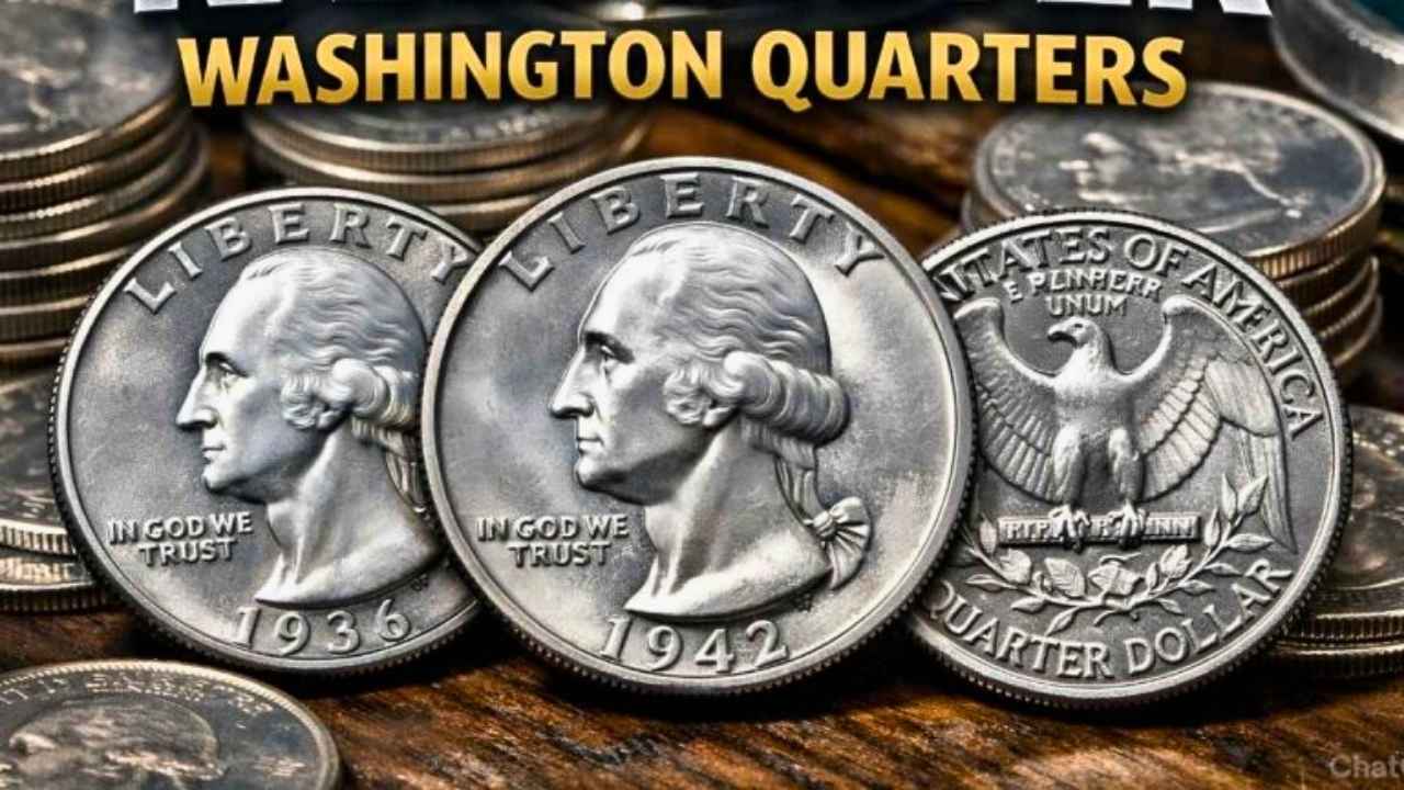 Silver Washington Quarters Worth Collecting: Top 10 Rare Coins With High Profit Potential