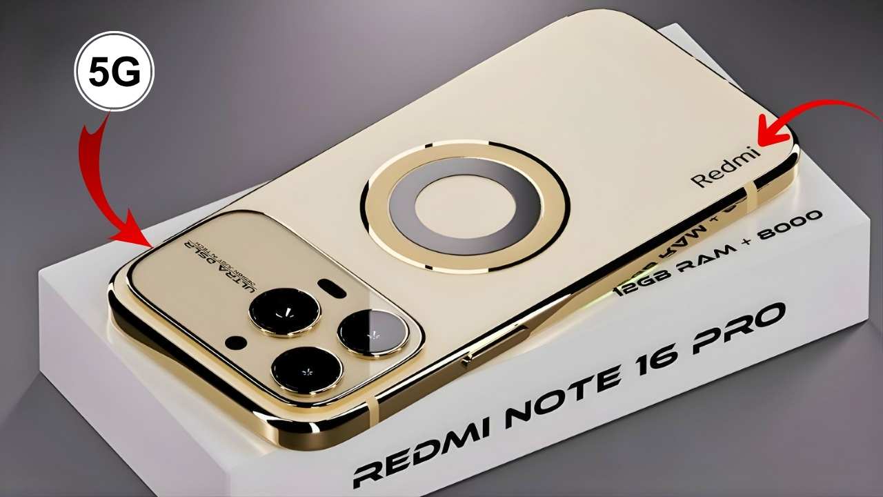 Redmi Note 16 Pro 5G Unveiled Snapdragon 7 Gen 2 Performance Meets 250MP AI Photography