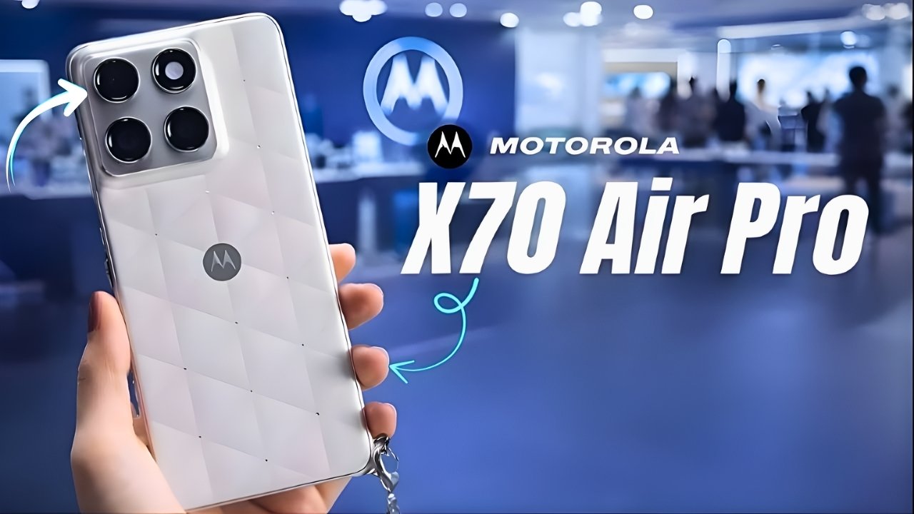 Moto X70 Air Pro 5G Launched 200MP Camera & 7100mAh Battery Beast Unveiled